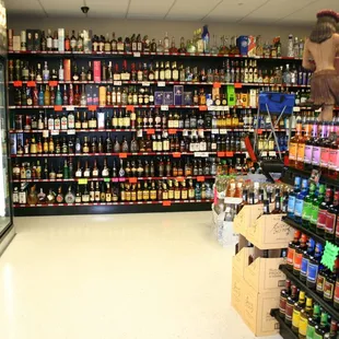 a man in a grocery store