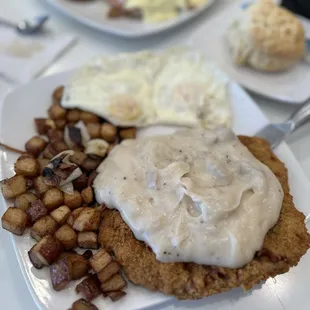 County fried steak