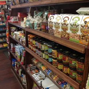 Nice organic display.  Not your typical deli.