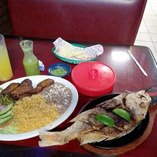 Huachinango or Deep Fried Red Snapper