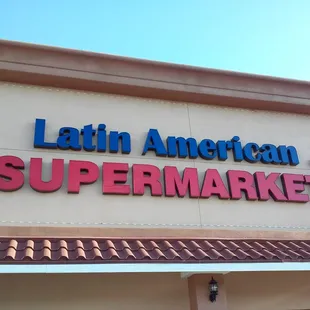 a sign for the store