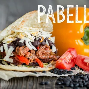 Arepa Pabellon Venezuelan Classic!