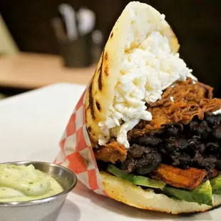 Yummy  yum Arepas in dayton!