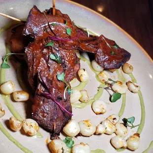 Beef tenderloin anticuchos  IG@eatanddrinkhouston