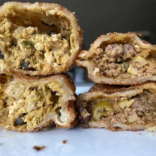 Chicken Empanada + Beef Empanada
