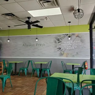 Dining in at Latin Bowl