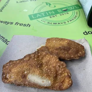 Chicken and beef empanadas