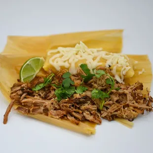 Loaded tamales