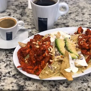 Classic Cuban Cafecito Regular Coffee CHILAQUILES VERDEs