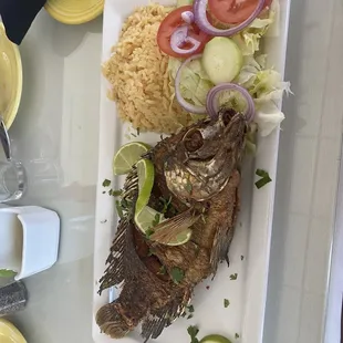 Whole Mojarra Frita