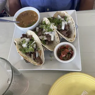 Beef Fajita tacos