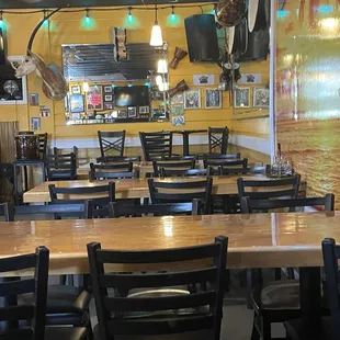 interior, sushi and sashimi