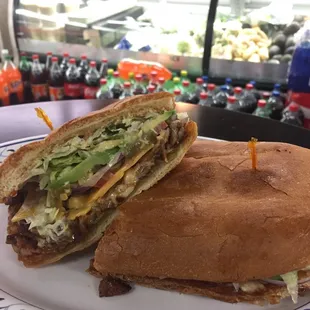 Spicy Pork Torta. It&apos;s so beautiful.