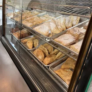If you come early enough at lunch they have an assortment of empanadas and pastries
