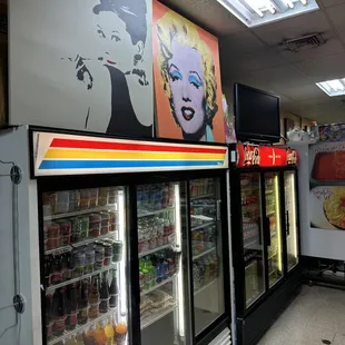 Get your sandwiches and drinks!