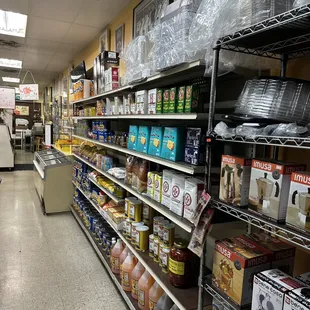a grocery store aisle