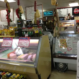 Deli in the back.