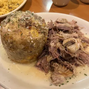 Pork mofongo is the BEST