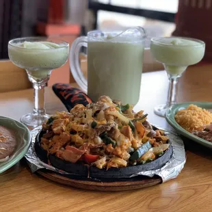 Valentine's Day special 1 fiesta fajita for 2 1 pitcher margarita only $ 40 all day