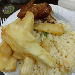 Quarter chicken = tiny chicken...