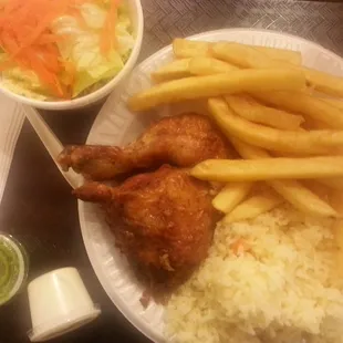 food, fish and chips