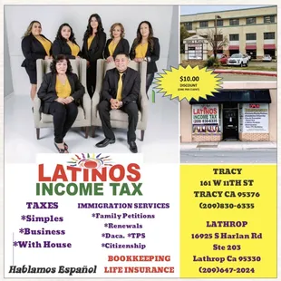 Latinos Income Tax