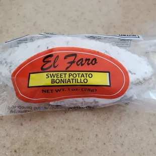 My mom used to love these boniatillo candies from Hialeah, Florida.