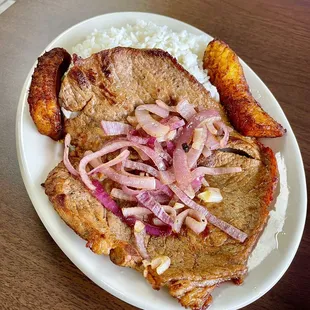 Steak and Onions