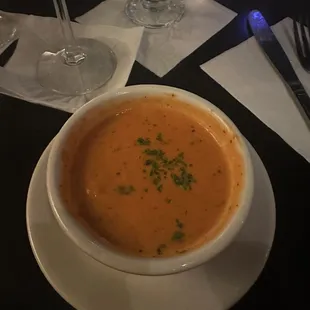 Tomato basil soup