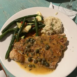 Lemon caper fish special
