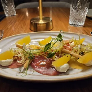 Beets with whipped feta