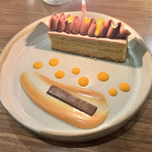 Chocolate and Pistachio pastry