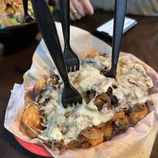 Steak Cheese Tots