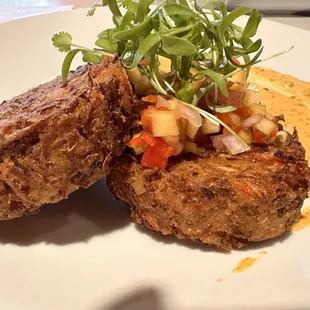 Jackfruit crab cakes