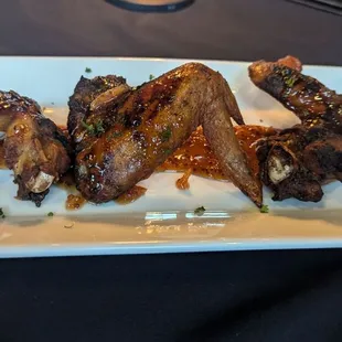 Grilled whole wings