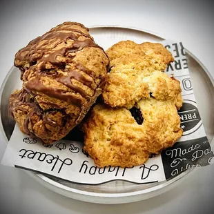 Maple Pecan &amp; Cranberry Almond Scones!