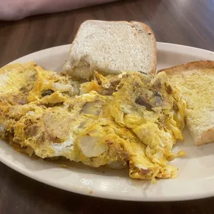 Chorizo omelette