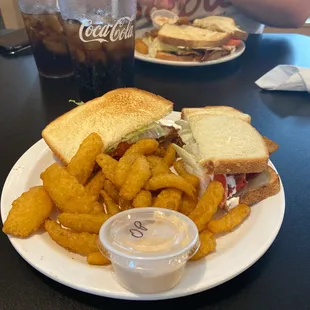 Blt and onion petals