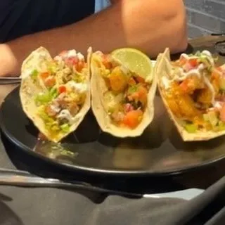 Hellfire Shrimp Tacos