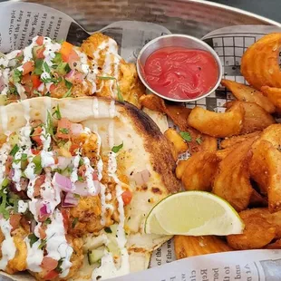 he&apos;ll fire shrimp tacos