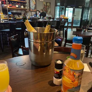 Bottomless mimosas