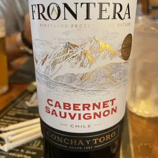 Chilean House Cabernet btl Frontera