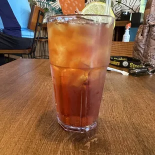 Iced Unsweetened Tea