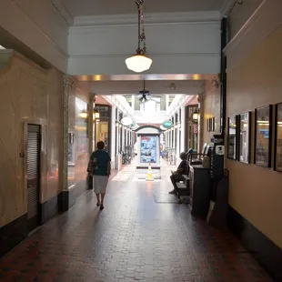The length of :Latta Arcade looking back