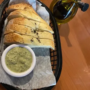 Complementary Garlic Bread