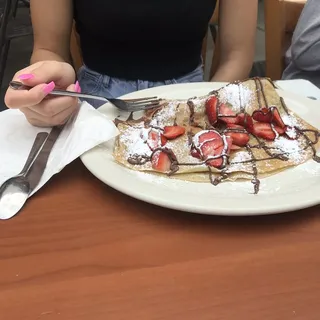 Nutella Crepes
