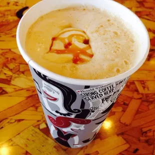 Cinnamon Roll Caramel Latte...yummy!