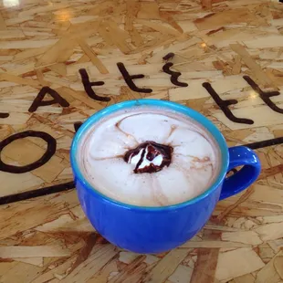 Mexican Mocha...chocolate, cinnamon and sweet heat...really tasty!