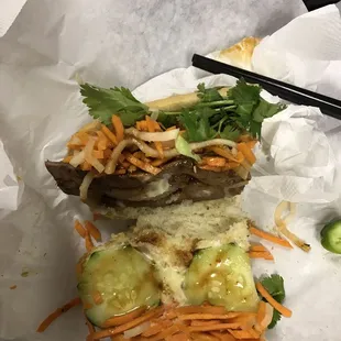 BBQ beef banh mi???