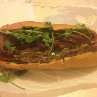 9. Special - Grilled Pork Sandwich with Vietnamese Iced Coffee